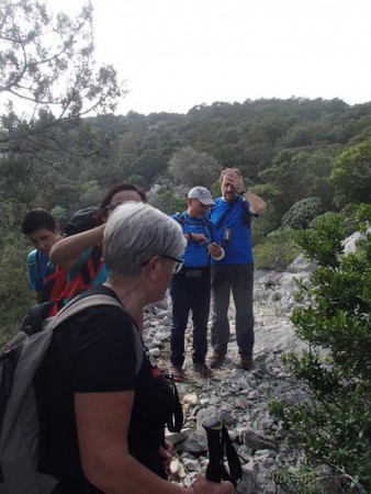 20 ottobre 2018: posizionamento segnali per la prova di orientamento